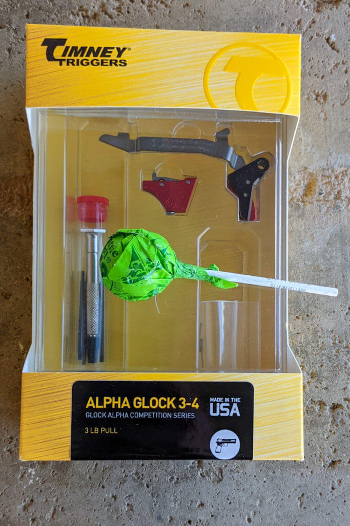 Timney Alpha Competition Trigger for Glock Gen 3, 4, and 5