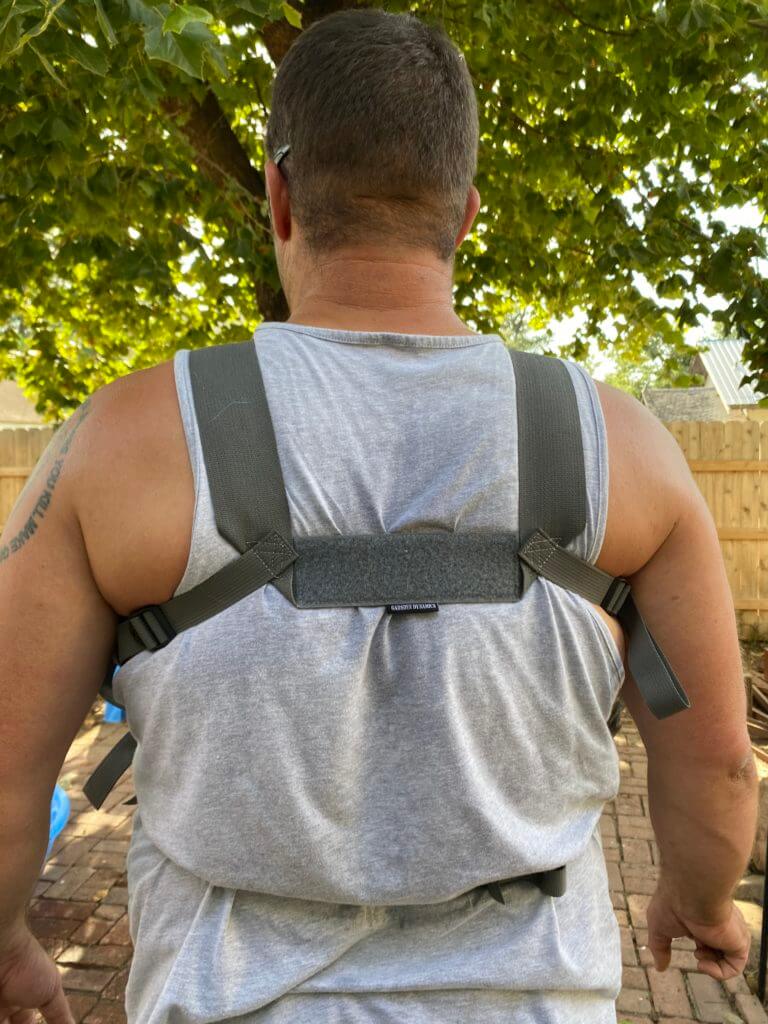 Gadsden Dynamics Minimalist Assault Chest Rig back view