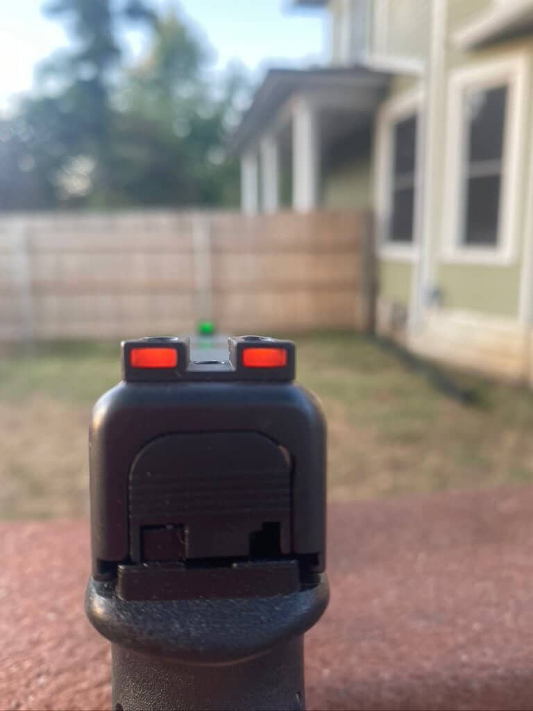  Parasec Sight from the rear red