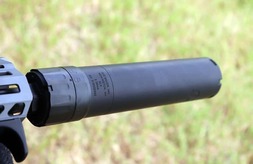 First Shots: SIG Sauer’s New Low Backpressure, Low Toxicity SLX Suppressor (PA Range Day 2021)