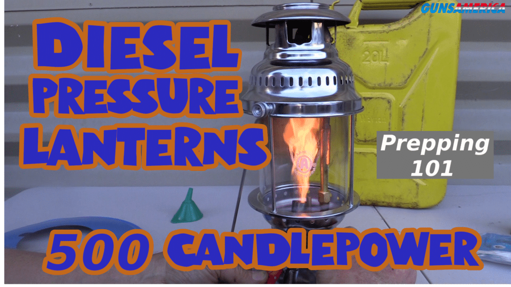 Diesel Pressure Lanterns - 500 Candlepower -Prepping 101