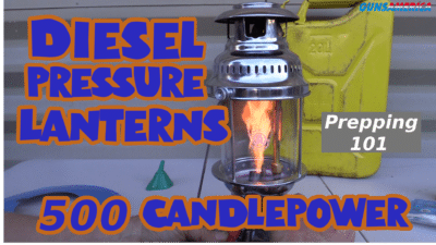 Diesel Pressure Lanterns - 500 Candlepower -Prepping 101