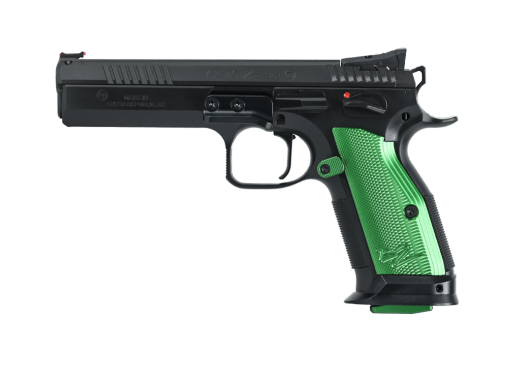 Shoot the New CZ TS 2 Racing Green Pistol