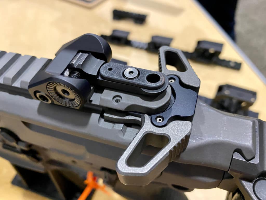 Scalarworks PEAK Folding Sights -- SHOT Show 2022