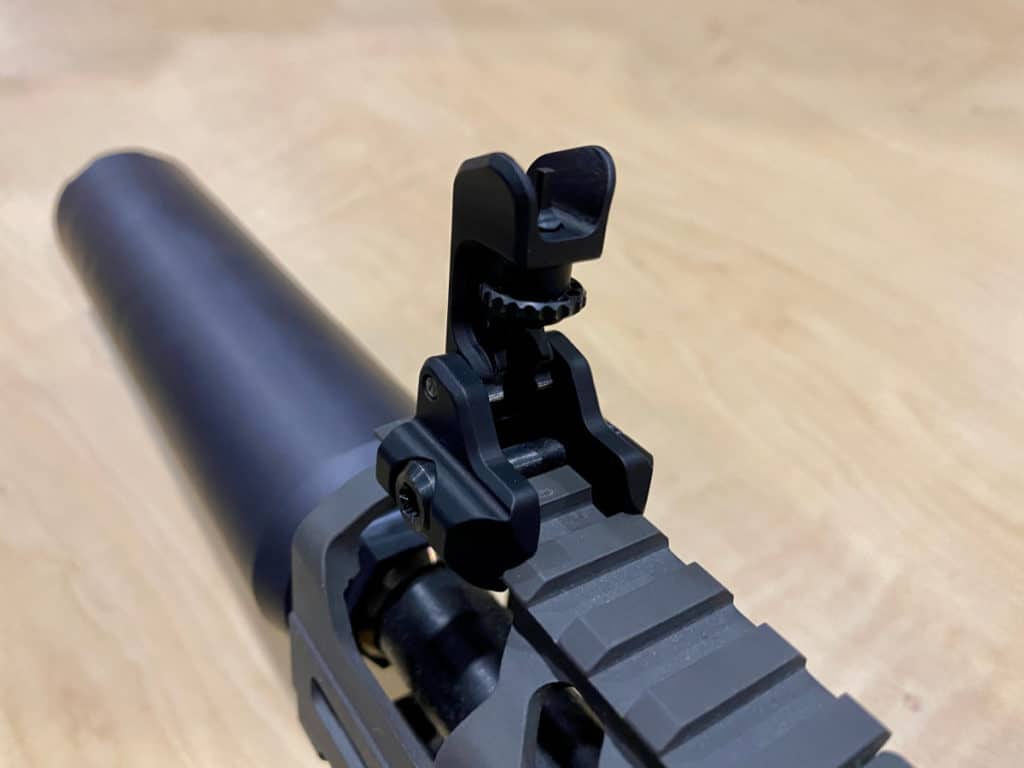 Scalarworks PEAK Folding Sights -- SHOT Show 2022