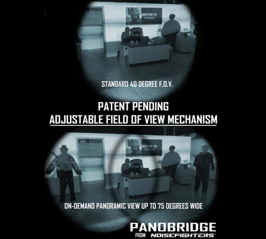 Panoramic Night Vision Mount? Meet the Noisefighters Panobridge MK2