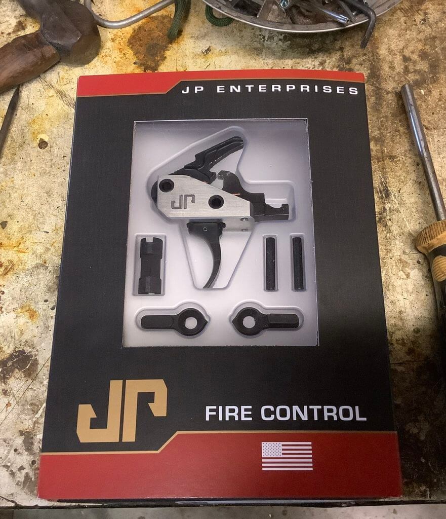 JP modular trigger and parts in box