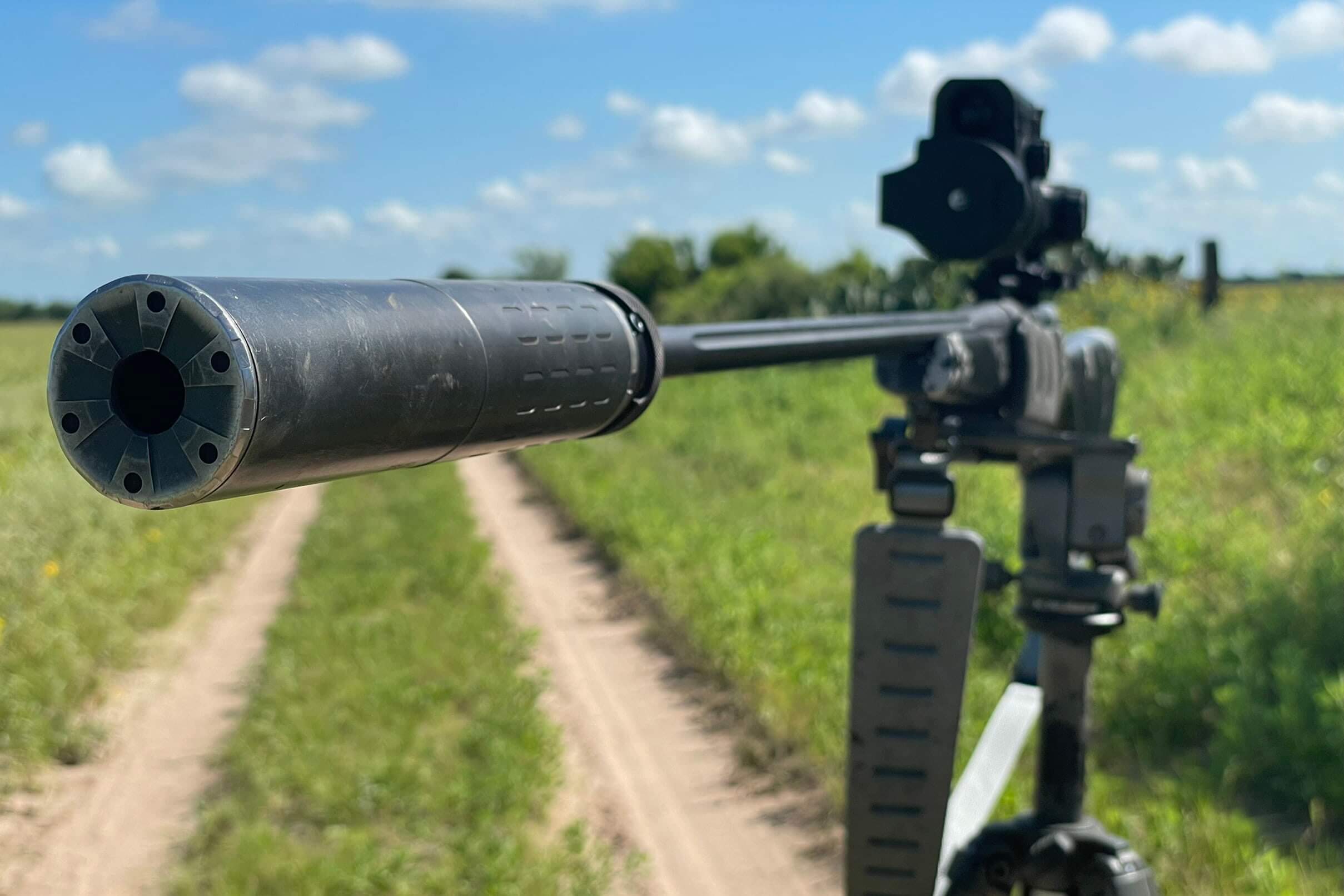 Weatherby Ultralight Mark V Backcountry 2.0 TI with suppressor