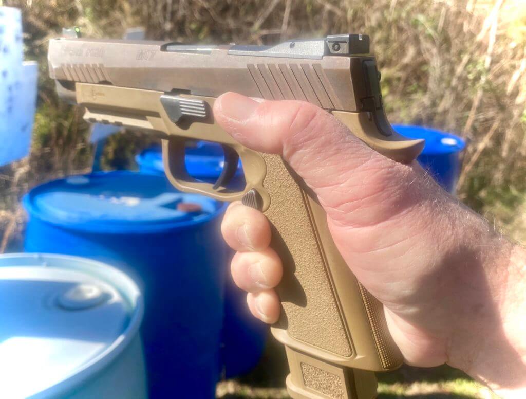 Brouwer M1811 Grip Makes Your P320 Point Like a 1911