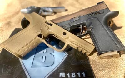 Brouwer M1811 Grip Makes Your P320 Point Like a 1911