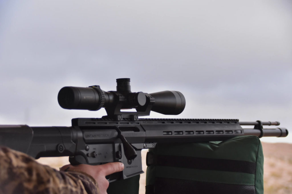 Uintah Precision's Modern Sporting Muzzleloader is an AR15 -- Shot Show 2023