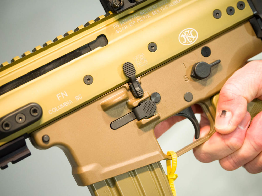 The Baby SCAR!  FN's SCAR 15P -- SHOT Show 2023