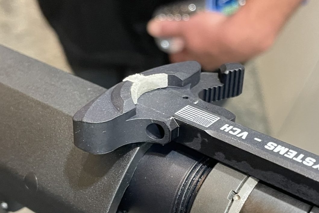 VTLOR Weapon Systems' Gas-Busting Charging Handle -- SHOT Show 2023