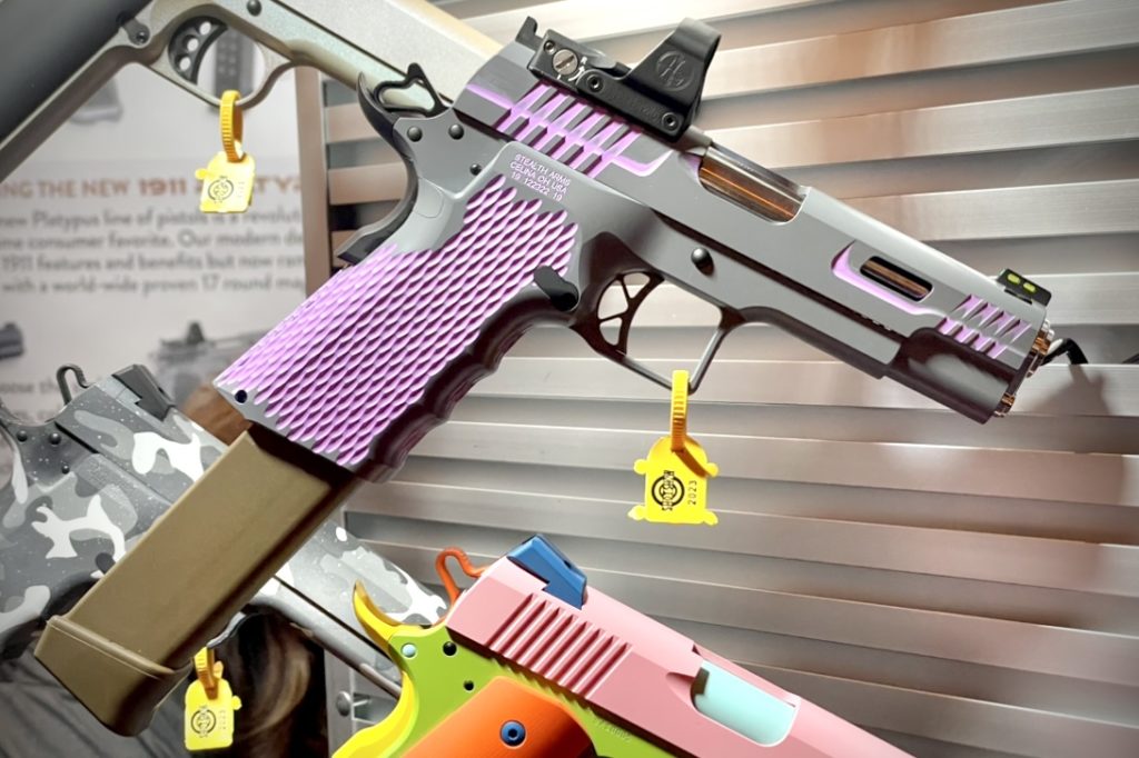 1911 That Takes Glock Mags?! Introducing the Stealth Arms Double-Stack 1911 Platypus -- SHOT Show 2023