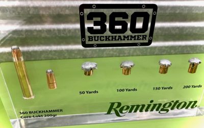 Remington Releases the 360 Buckhammer for Straight-Walled States -- SHOT Show 2023