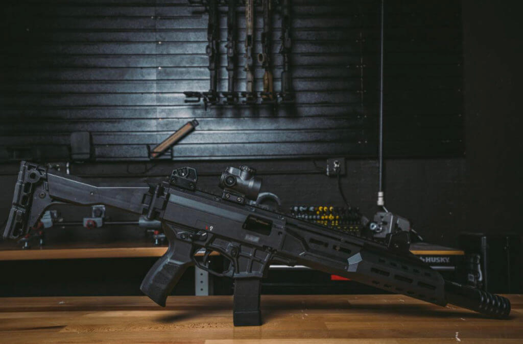 The CZ Scorpion 3+ Carbine.