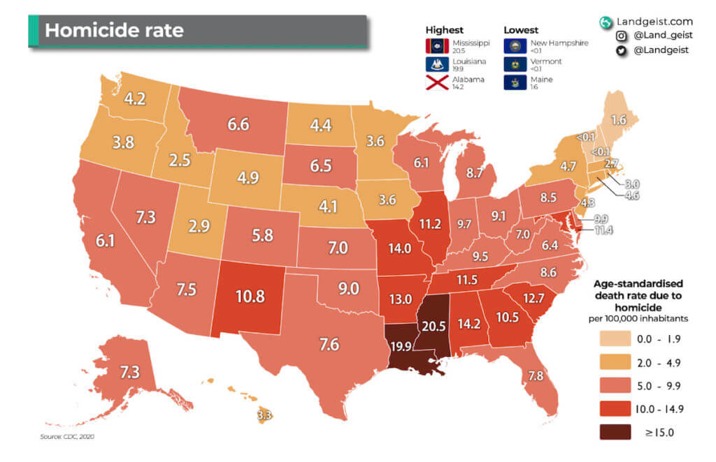 Why the 'Red State Murder Problem' Is Not a Convincing Argument for More Gun Control