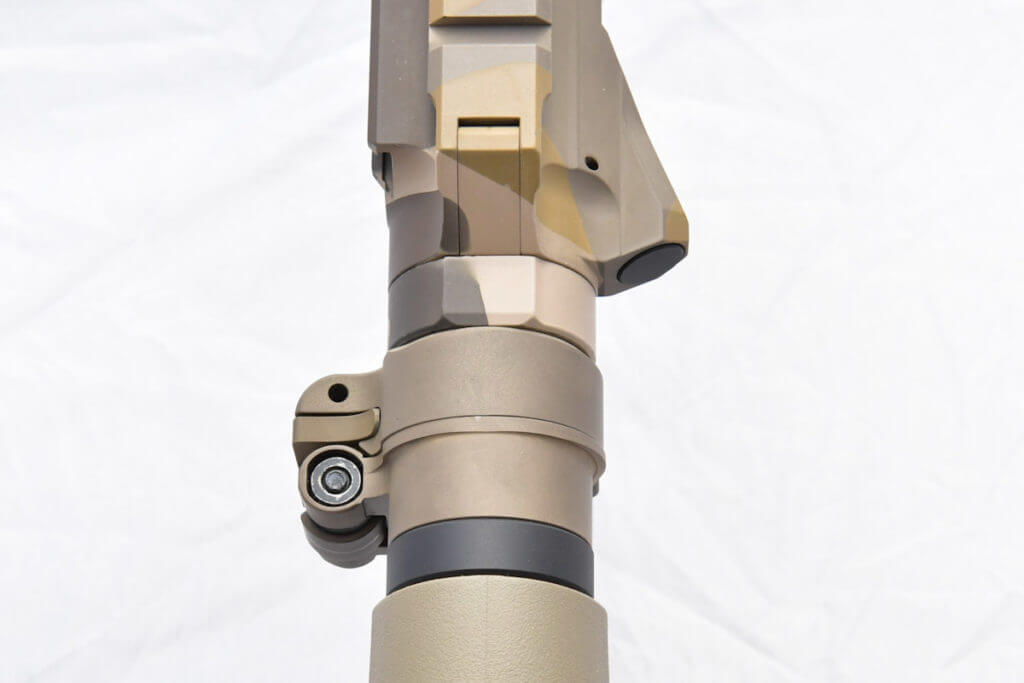 Law Tactical folding adapter in FDE.