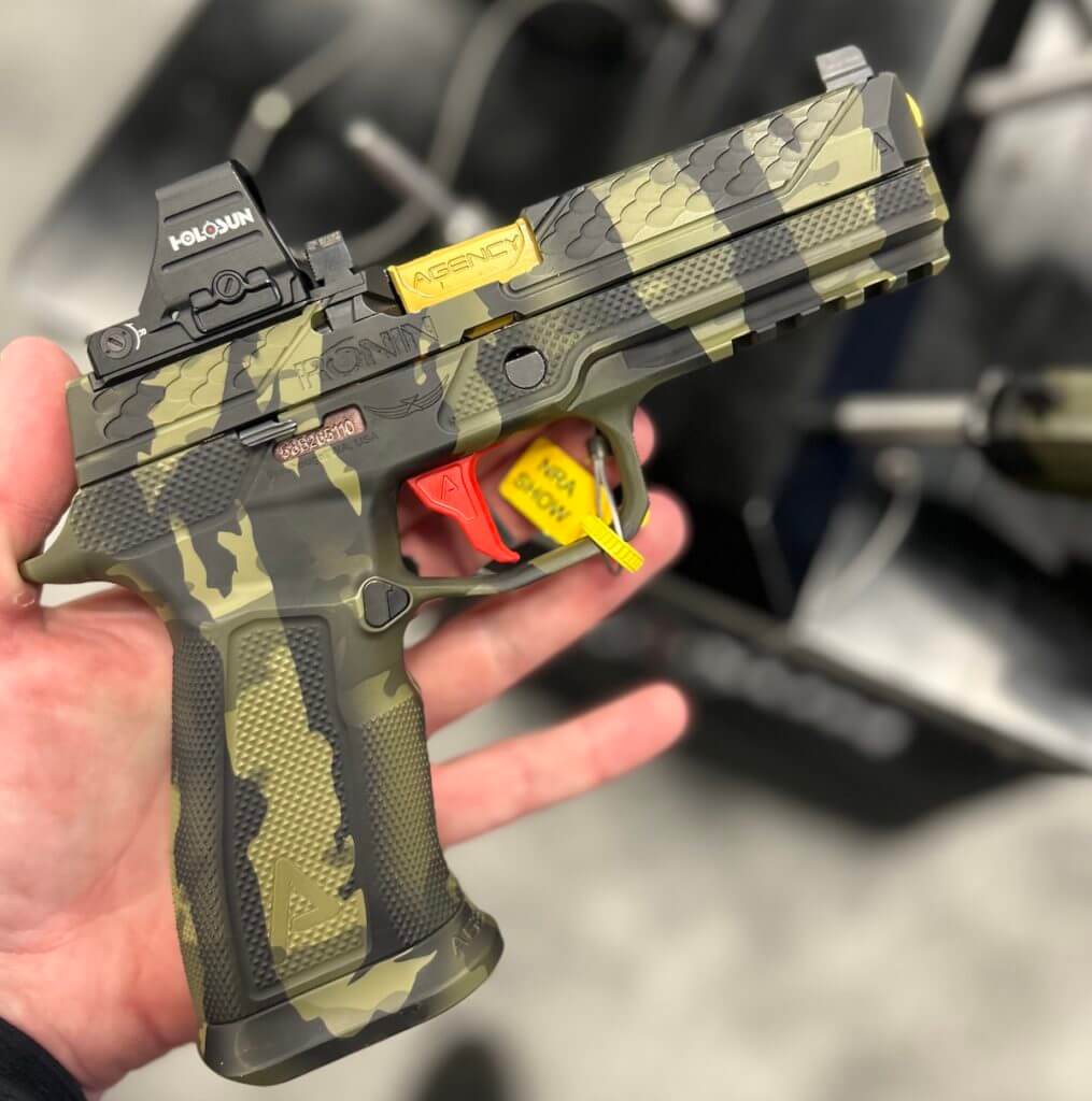 Holosun optic on P320 platform.