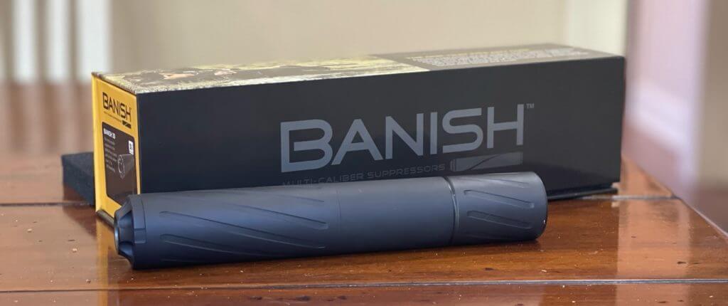 Silencer Central Banish 30 suppressor.