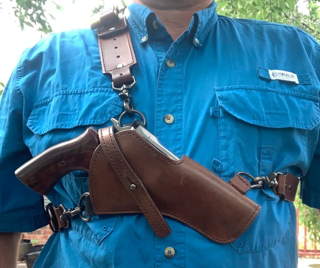 Chest rig holster from Backcountry