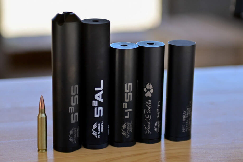 Wyoming Arms makes tiny suppressors that work.