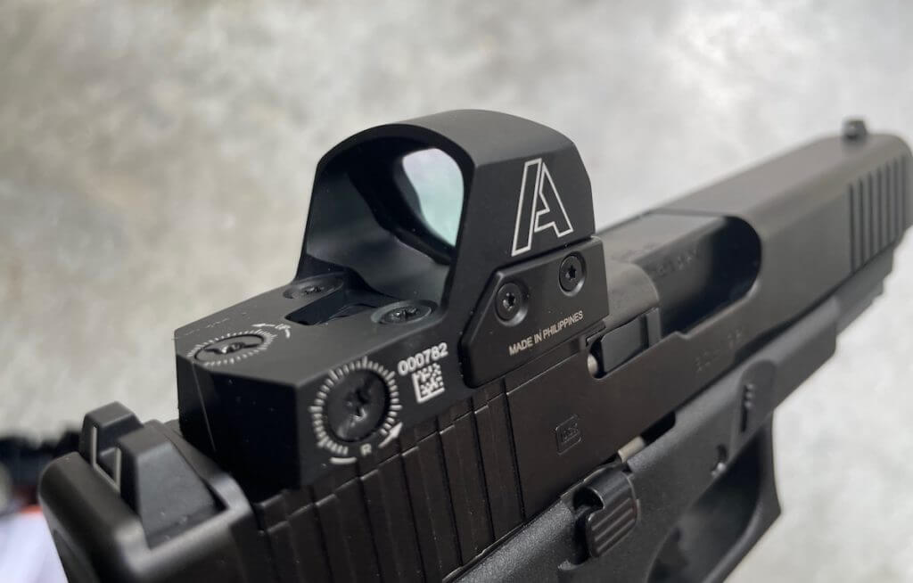 Ameriglo Haven red dot mounted to a Glock G47 MOS.