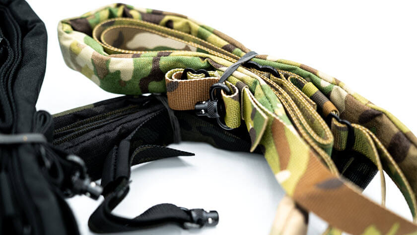 Ryker Sling uses all steel components