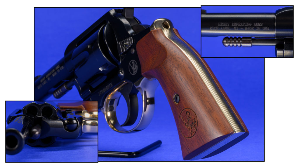 close up photos of parts of the Big Boy revolver