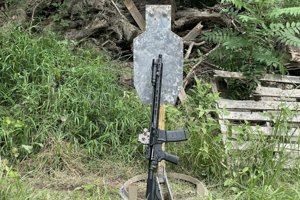 C-zone AR550 Ta Targets Silhouette taking a beating during this review