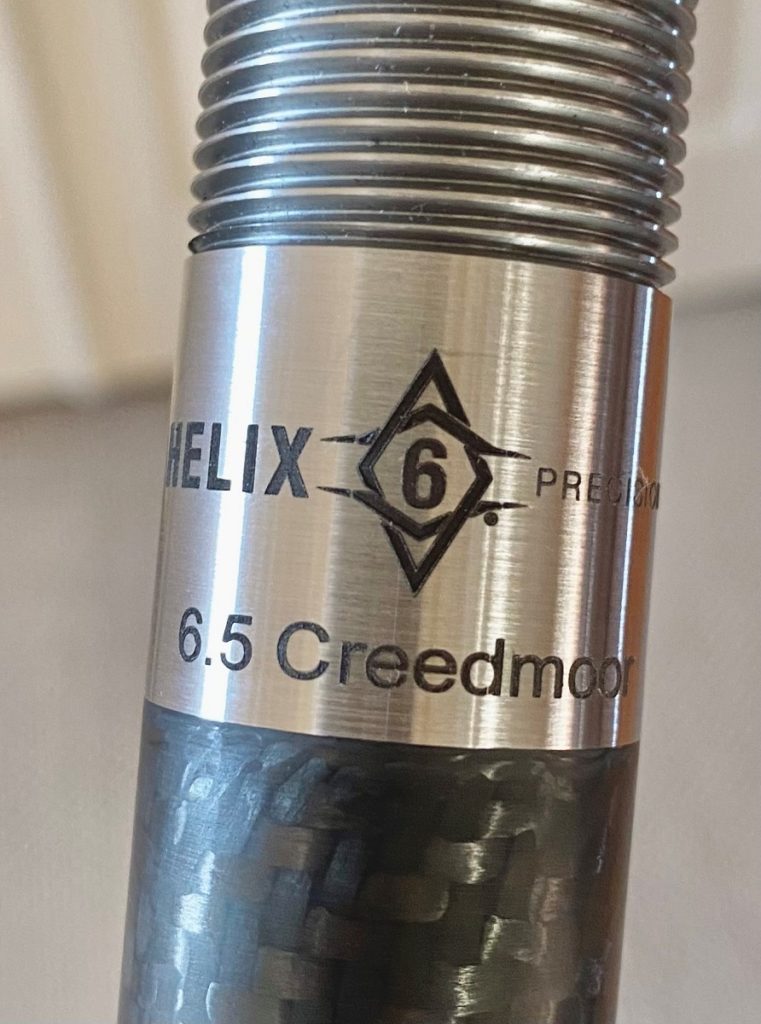 Beautiful looking Helix 6 Carbon Fiber Barrel